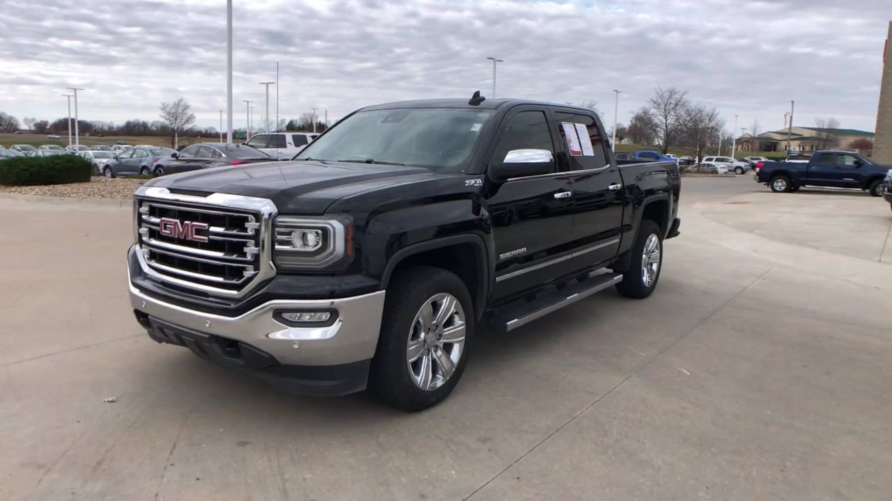 Pre Owned 2017 Gmc Sierra 1500 Slt Crew Cab Pickup In Kansas City Tu69903a Legends Toyota 4926