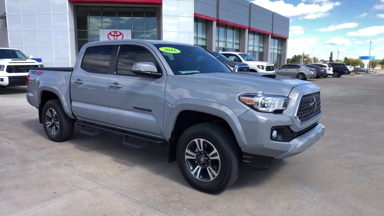 Certified Pre-Owned 2018 Toyota Tacoma TRD Sport Crew Cab Pickup in ...