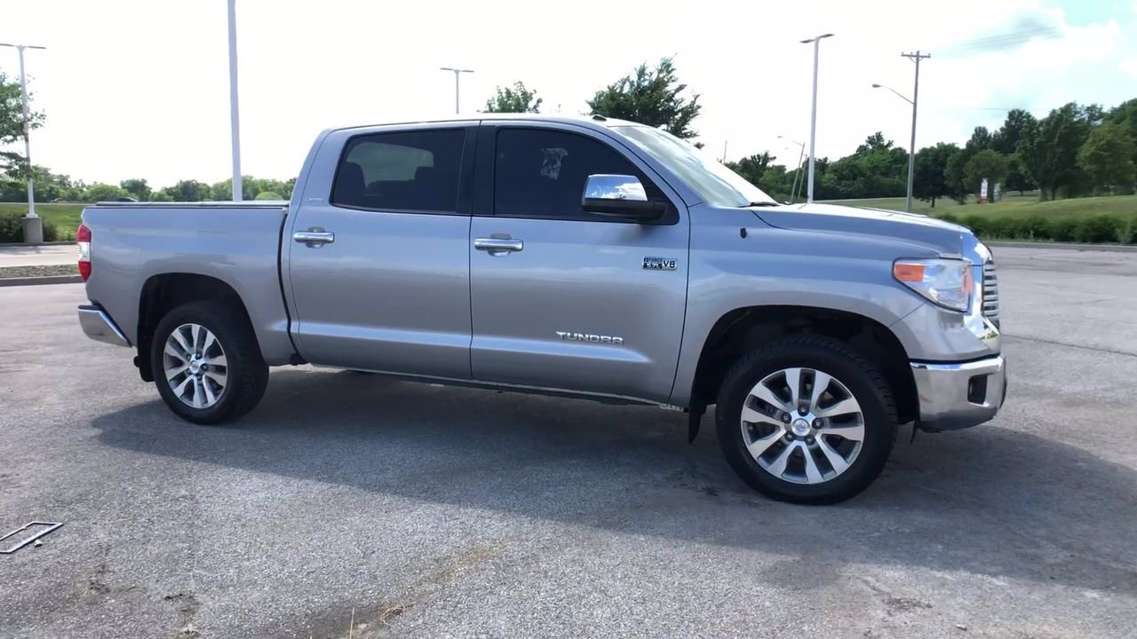 Pre-Owned 2017 Toyota Tundra 4WD Limited Crew Cab Pickup in Kansas City ...